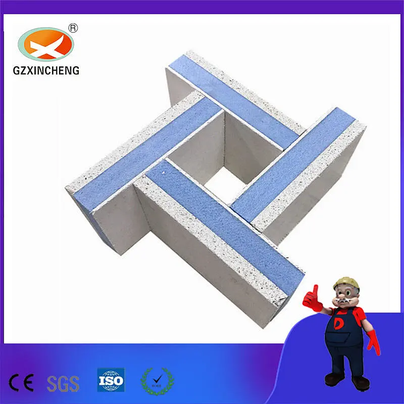 Panel sándwich EPS de pared con aislamiento acústico exterior de construcción