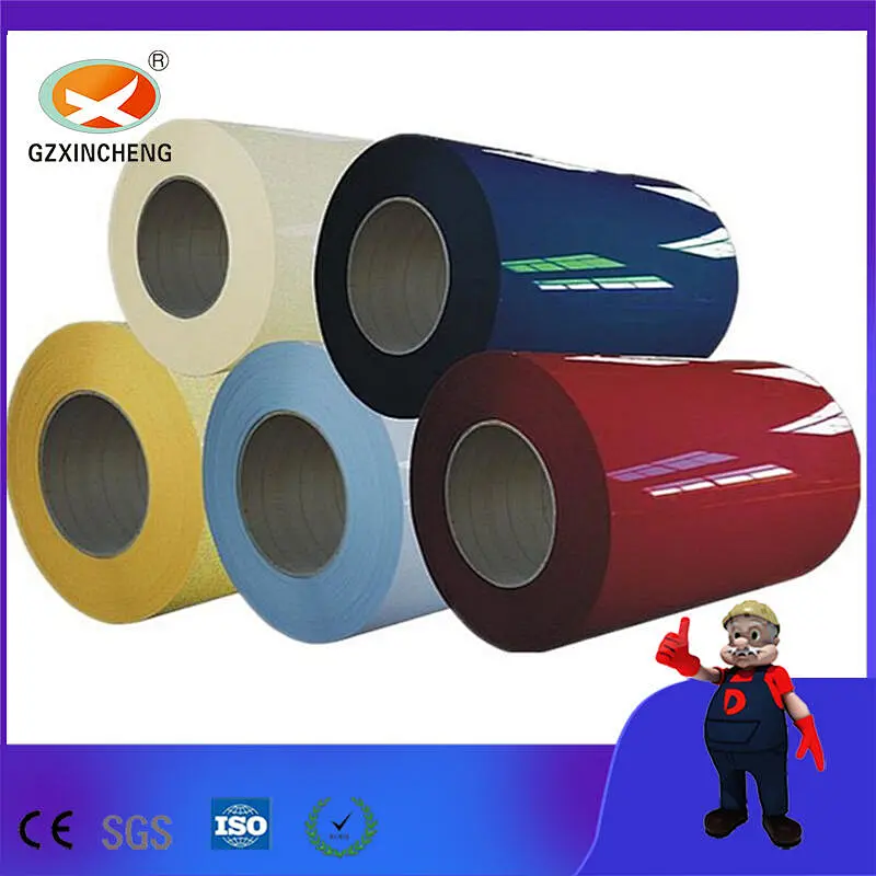 China Supplier PPGI Color Coated Steel Corrugated Roofing Sheets For Prefab Container House Portable
