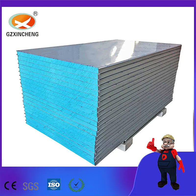 Pharmaceutical Factory Cleanroom Wall and Ceiling XPS Sandwich Panel