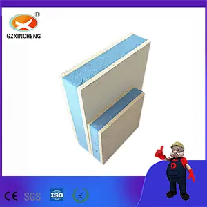 Panel sándwich EPS de pared con aislamiento acústico exterior de construcción