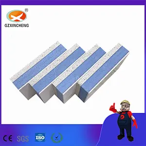 Panel sándwich EPS de pared con aislamiento acústico exterior de construcción