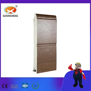 Manufacturer Hot Sale Vertical High Performance Sectional Overhead Garage Door PU Panel