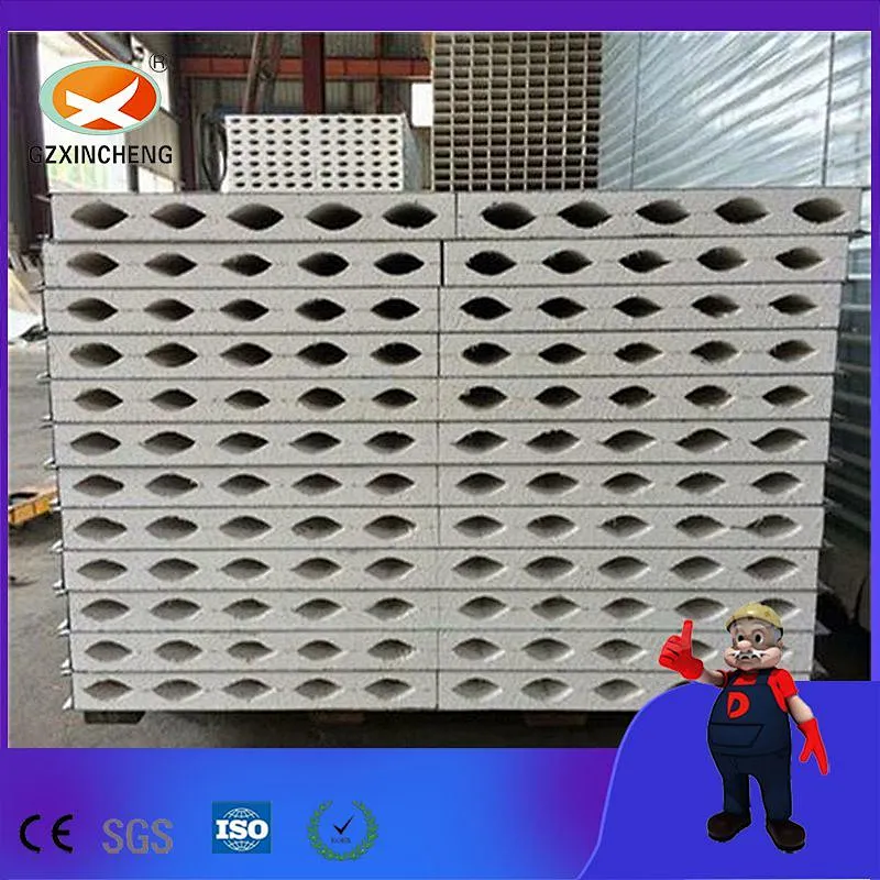 Panel sándwich aislado de oxisulfato de magnesio certificado GMP de alta calidad