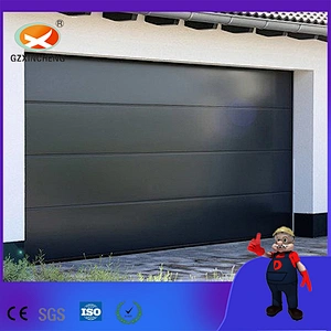 Insulated Sectional Garage Door and Industrial Garage Doors Sandwich Panel PU Foam