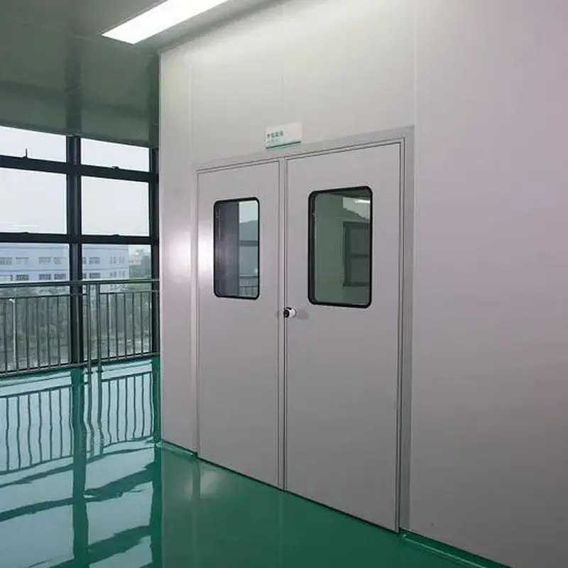 Custom High Quality Clean Room Doors for Laboratory Cleanroom Security Steel Door From China