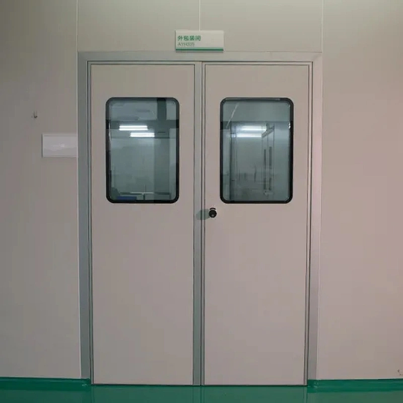Custom High Quality Clean Room Doors for Laboratory Cleanroom Security Steel Door From China