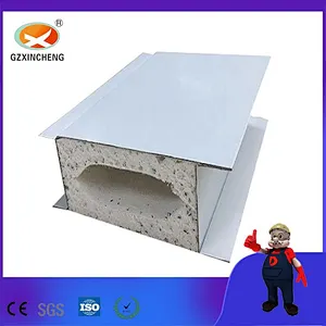 Panel sándwich aislado de oxisulfato de magnesio certificado GMP de alta calidad