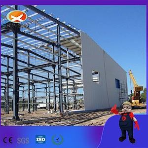 Prefabricated Steel Structure Warehouse/House/Small Shed EPS Sandwich Panel