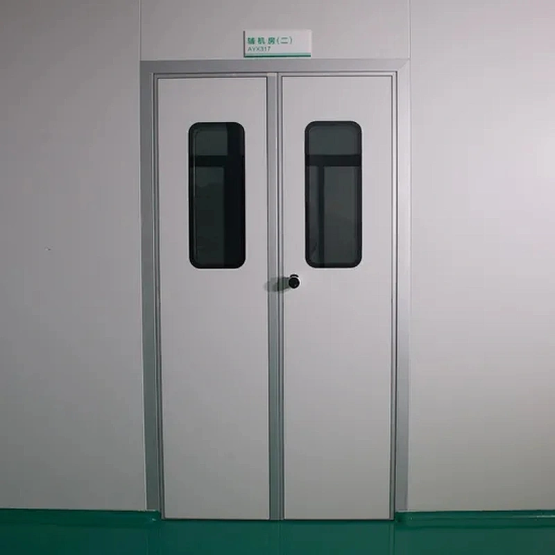 Custom High Quality Clean Room Doors for Laboratory Cleanroom Security Steel Door From China