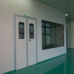 Custom High Quality Clean Room Doors for Laboratory Cleanroom Security Steel Door From China