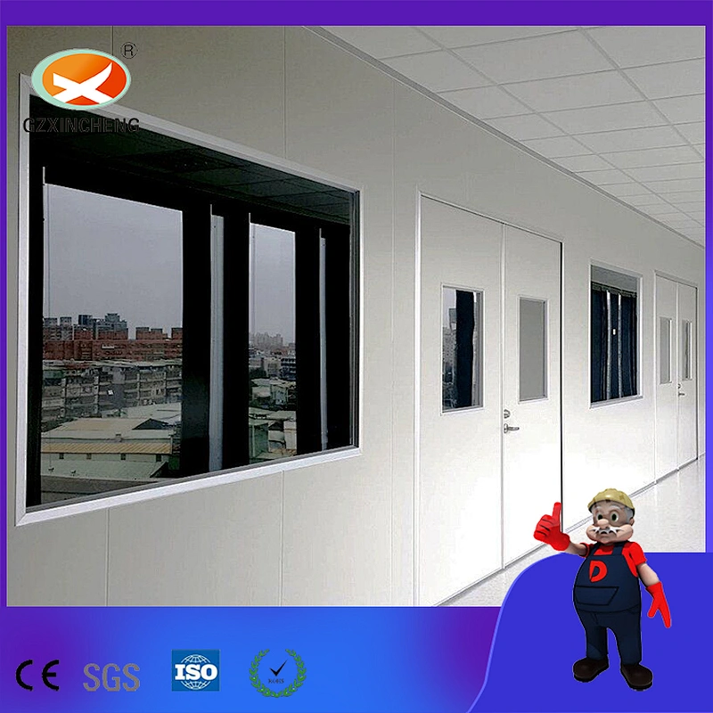 Panel de pared de sala limpia certificado CE GMP