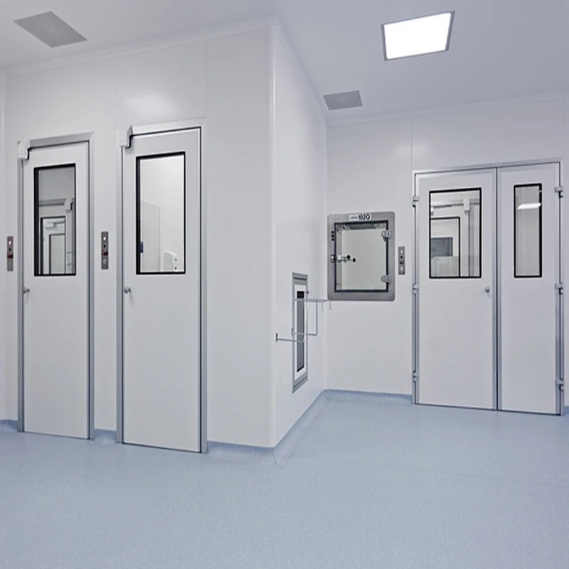 Puerta corrediza del hospital galvanizado