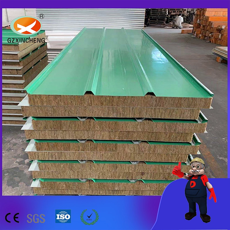 Wall Cladding Insulation Rock Wool Board Panel