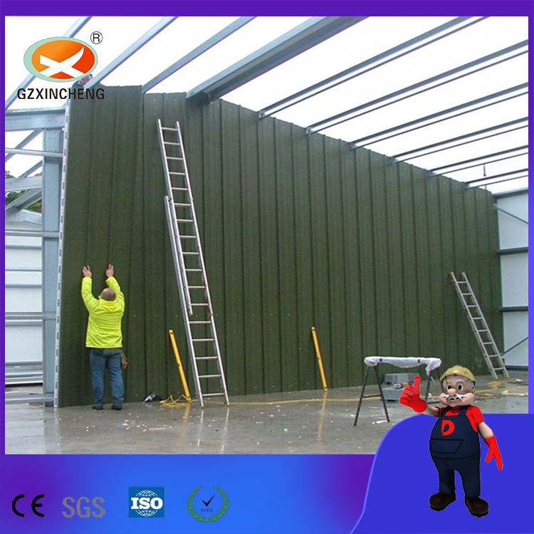Construction Material Rockwool Sandwich Wall Panel