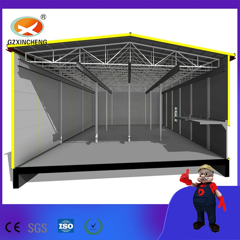 Prefabricated PU Sandwich Panel for Steel Building