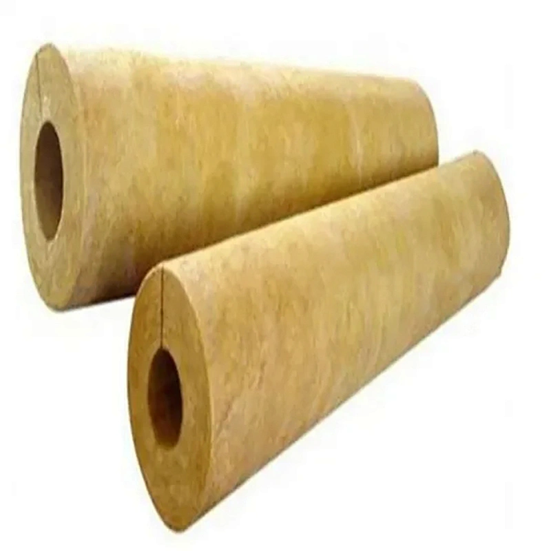 Thermal Insulation Mineral Rock Wool Tube