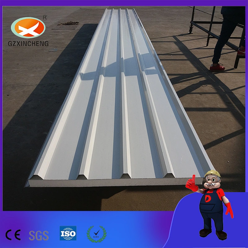Materiales metálicos de construcción de paneles sándwich EPS