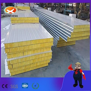 Rock Wool Fireproof Sandwich Panel for Cleanroom