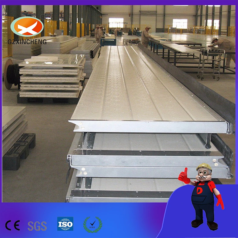 China Sectional Garage Door PU Foam Sandwich Panel