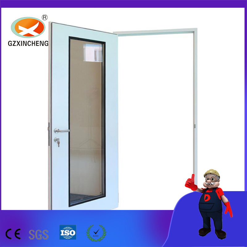 Puerta giratoria de limpieza hospitalaria con Panel visual