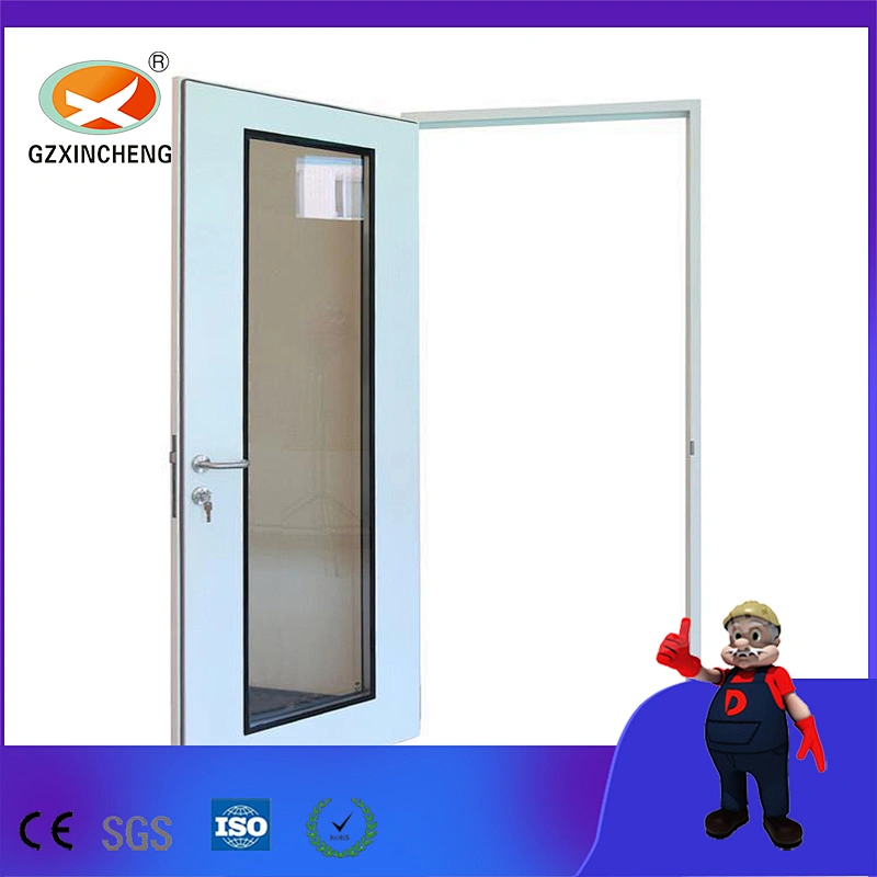 Puerta giratoria de limpieza hospitalaria con Panel visual