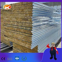 Fireproof Insulated Rock Wool Sandwich Panel