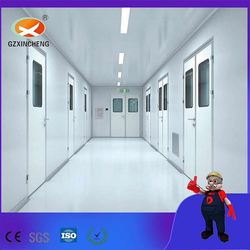 Puerta giratoria hpl para farmacia de laboratorio