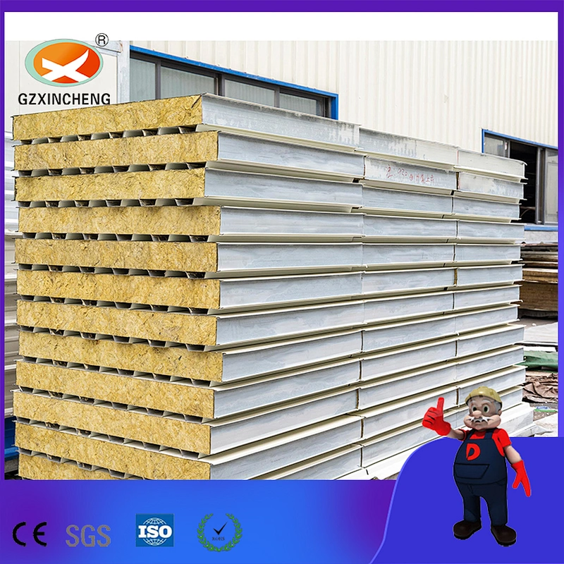 Fire Resistance Rock Wool Sandwich Panel