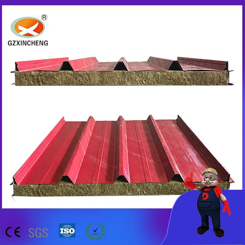 Fire Resistance Rock Wool Sandwich Panel