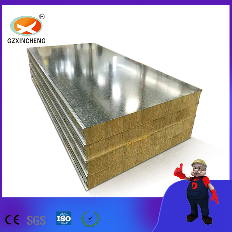 Stainless Steel Rock Wool Sandwich Panel