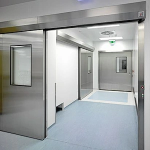 Puertas limpias de acero inoxidable médico para hospitales