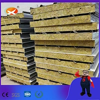Durable Using Rock Wool Sandwich Panel