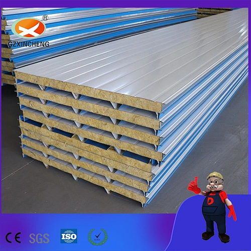 Fire Resistance Rock Wool Sandwich Panel