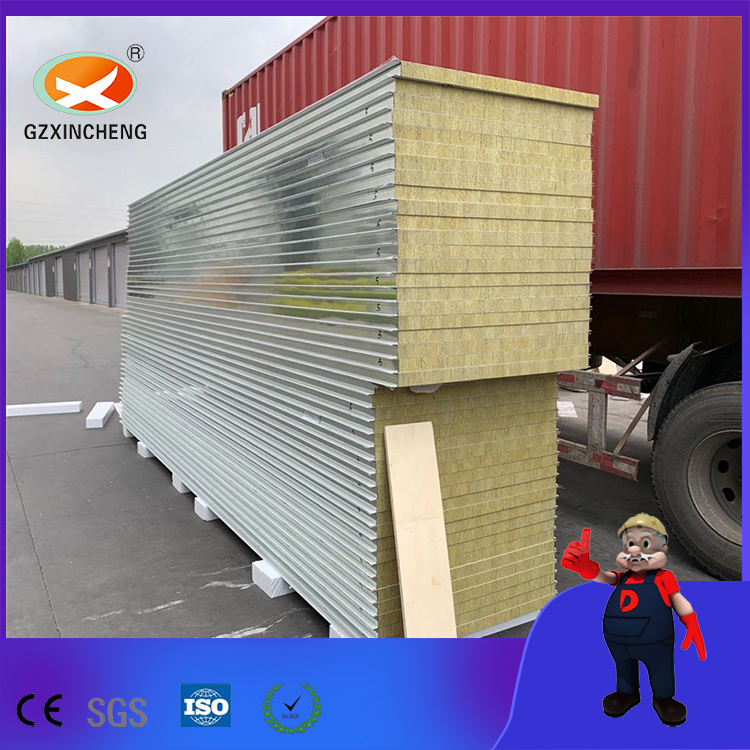 Tongue-and-Groove Glass Wool Sandwich Panel