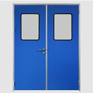 GMP Double Open Swing Clean Room Doors for ICU