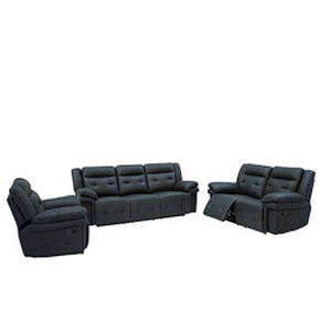 Attractive price new type office sofa set leather modern leisure living room functional sofa