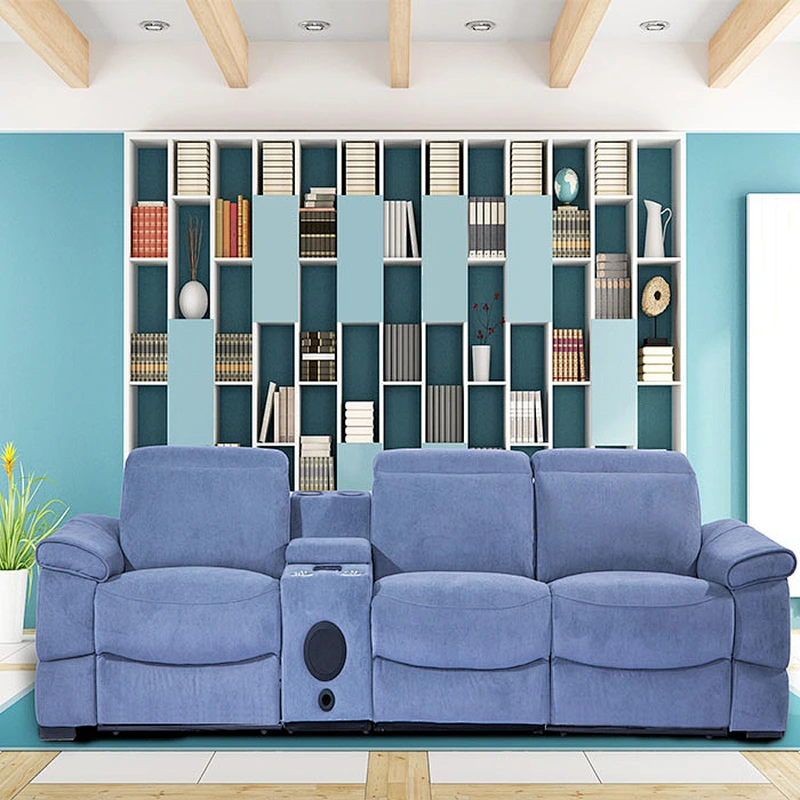 Low price guaranteed quality sofa leather living room furniture functional sofa
