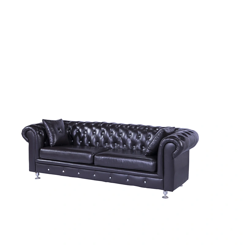 Hot selling good quality leather living room sofas couch sofa set recreational sofa