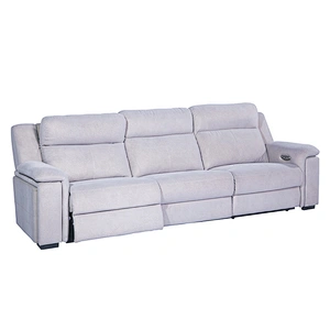 Professional manufacture cheap genuine leather sectional sofa set hotel lobby functional sofa