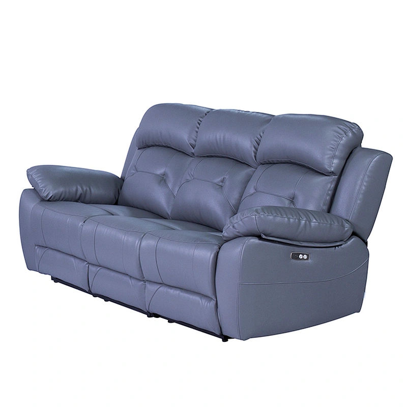 Cheap hot sale top quality pure leather sofa sectional couch living room functional sofa