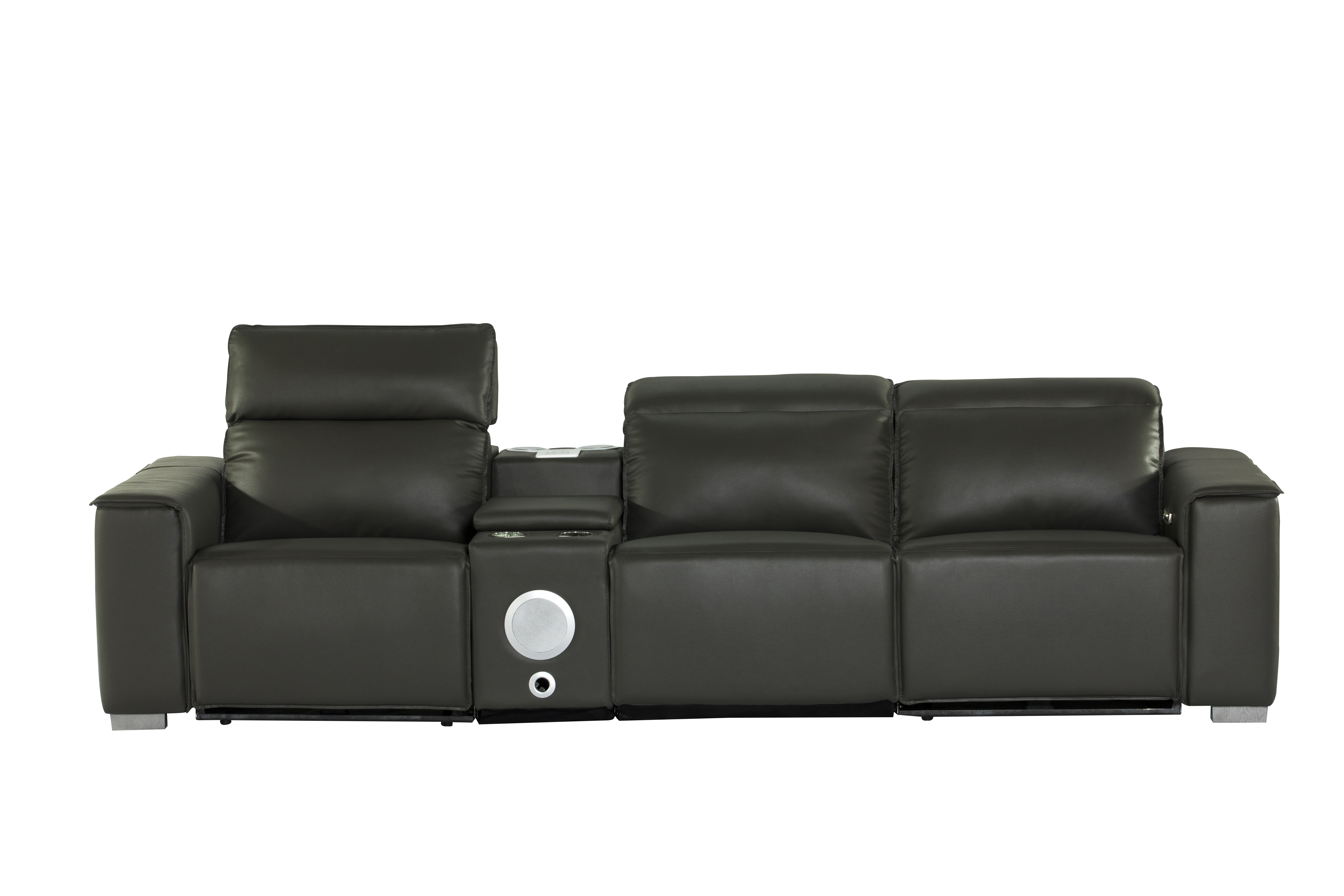 Cheap hot sale top quality modern recliner leather sofa set functional sofa