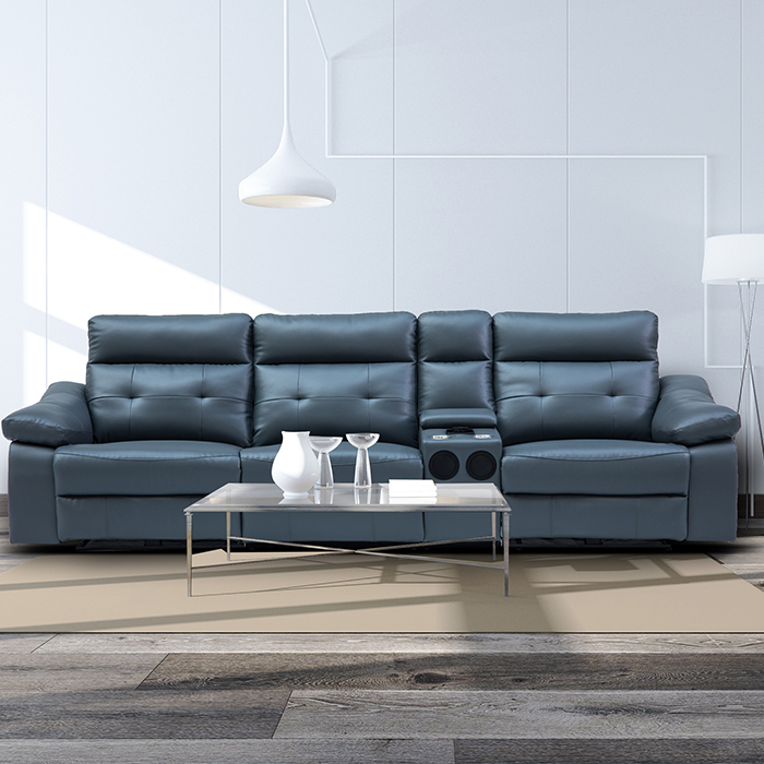 New arrival latest design recliner sofa leather living room sofas functional sofa