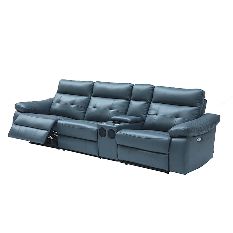 New arrival latest design recliner sofa leather living room sofas functional sofa