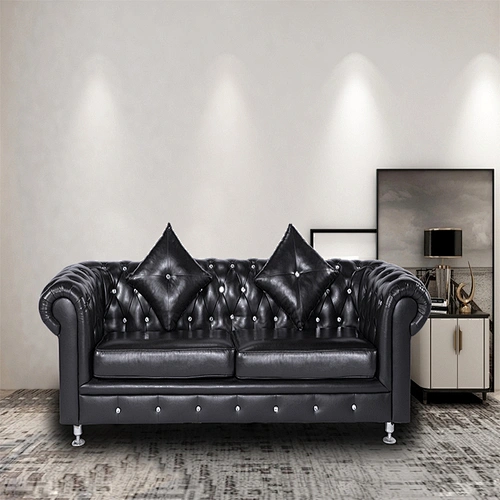 Hot selling good quality leather living room sofas couch sofa set recreational sofa