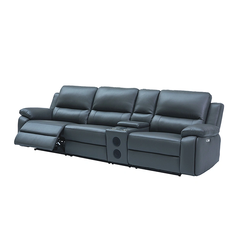 Wholesale customized good quality real leather sofa living room sofa set functional sofa