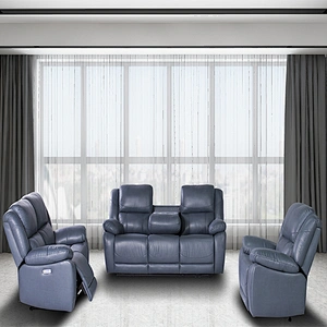 Hot selling good quality living room furniture modern leather sofa set functional sofa