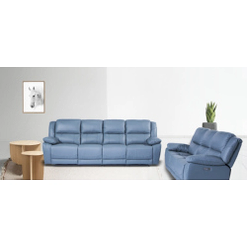 Hot selling good quality living room furniture modern leather sofa set functional sofa