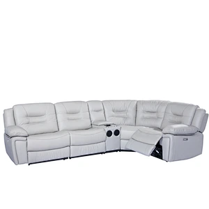 Hot selling good quality leather sofa set living room sofas functional sofa