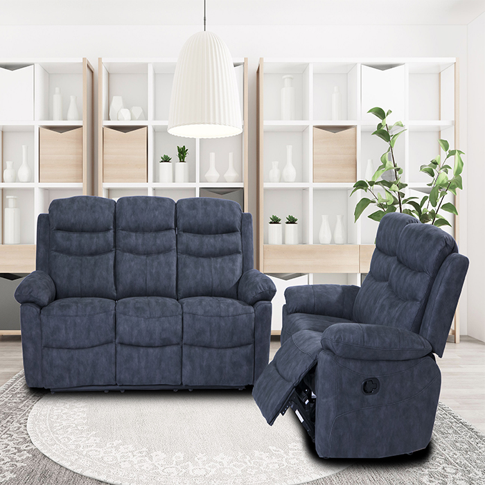 Promotional top quality luxury leather sofa set furniture living room functional sofa