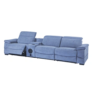 Low price guaranteed quality sofa leather living room furniture functional sofa
